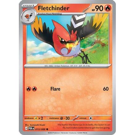 Fletchinder 13 - ME03 Perfect Order Reverse Holofoil