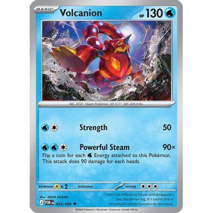 Volcanion 25 - ME03 Perfect Order Reverse Holofoil