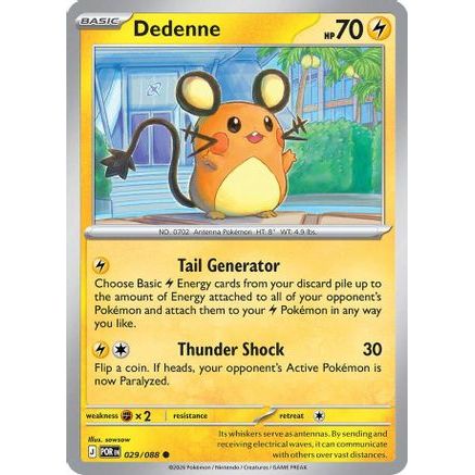 Dedenne - 029/088 29 - ME03 Perfect Order