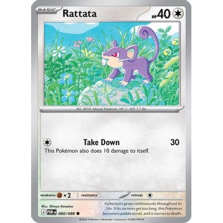 Rattata 60 - ME03 Perfect Order