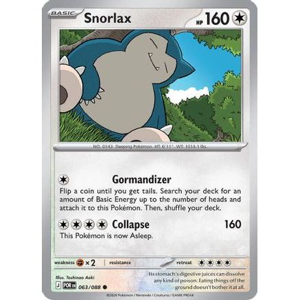 Snorlax 63 - ME03 Perfect Order
