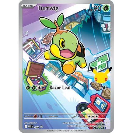 Turtwig - 040 40 - ME Mega Evolution Promo Holofoil