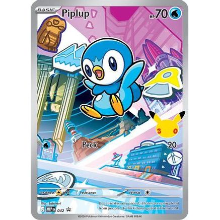 Piplup - 042 42 - ME Mega Evolution Promo Holofoil