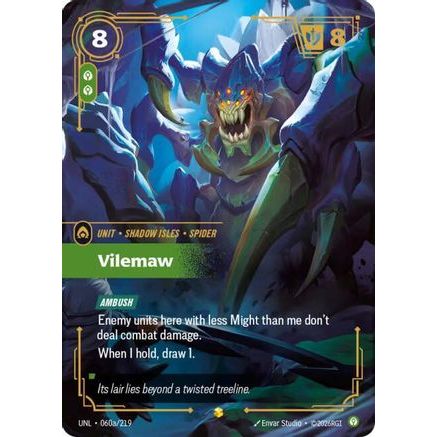 Vilemaw (Alternate Art) (060a/219) - Unleashed Foil