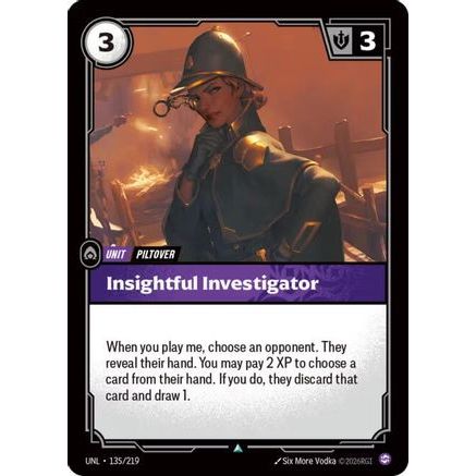 Insightful Investigator (135/219) - Unleashed