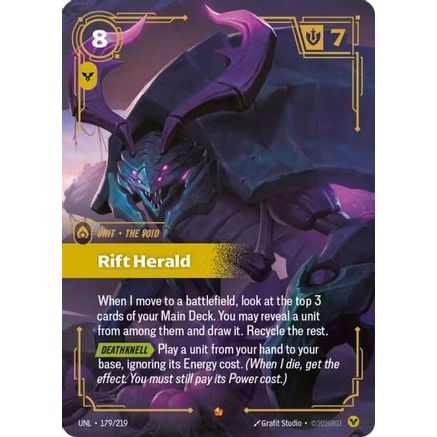 Rift Herald (179/219) - Unleashed Foil