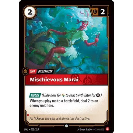 Mischievous Marai (003/219) - Unleashed Foil