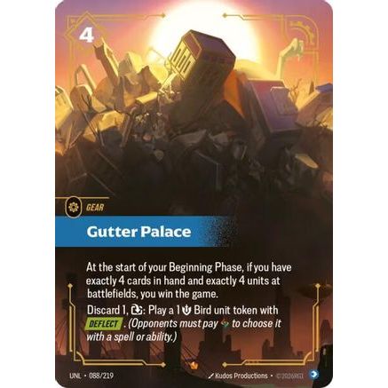 Gutter Palace (088/219) - Unleashed Foil