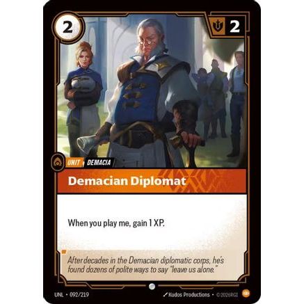 Demacian Diplomat (092/219) - Unleashed