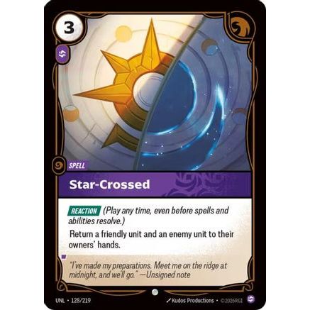Star-Crossed (128/219) - Unleashed Foil