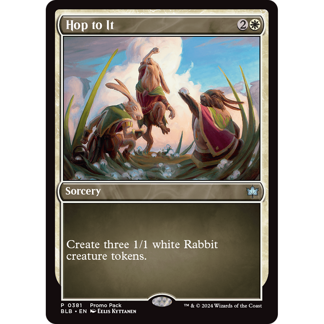 Hop to It (PPBLB-381) - Bloomburrow Foil