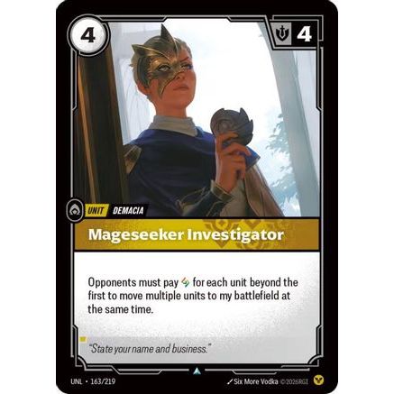Mageseeker Investigator (163/219) - Unleashed