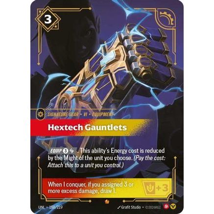 Hextech Gauntlets (188/219) - Unleashed Foil