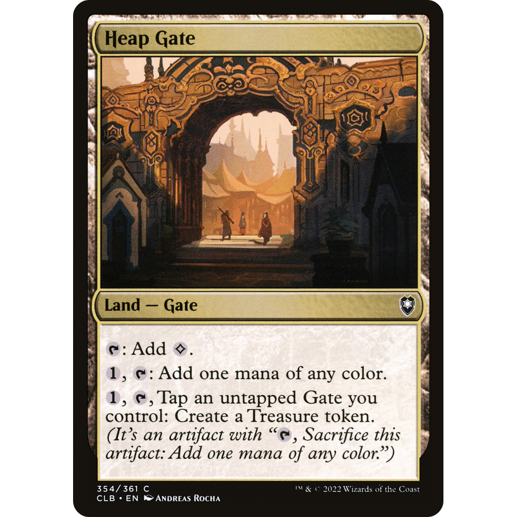 Heap Gate (CLB-354) - Commander Legends: Battle for Baldur's Gate