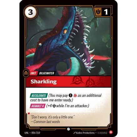 Sharkling (006/219) - Unleashed Foil