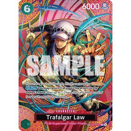 Trafalgar Law (SP) (OP13-031) - Adventure on Kami's Island Foil
