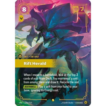 Rift Herald (Alternate Art) (179a/219) - Unleashed Foil