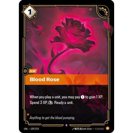 Blood Rose (109/219) - Unleashed Foil