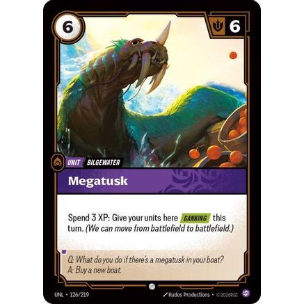 Megatusk (126/219) - Unleashed Foil