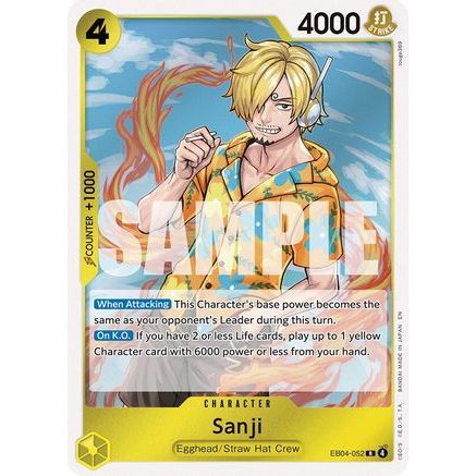 Sanji (EB04-052) (EB04-052) - Adventure on Kami's Island Foil