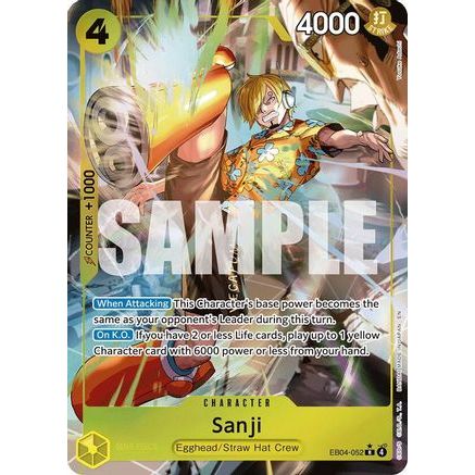 Sanji (EB04-052) (Alternate Art) (EB04-052) - Adventure on Kami's Island Foil