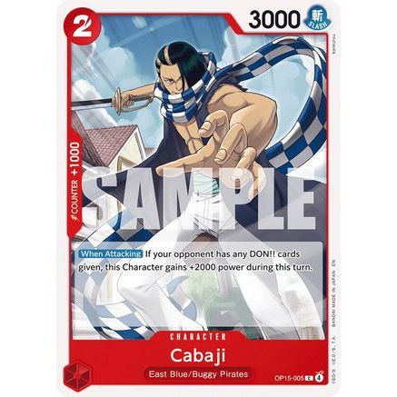 Cabaji (OP15-005) - Adventure on Kami's Island