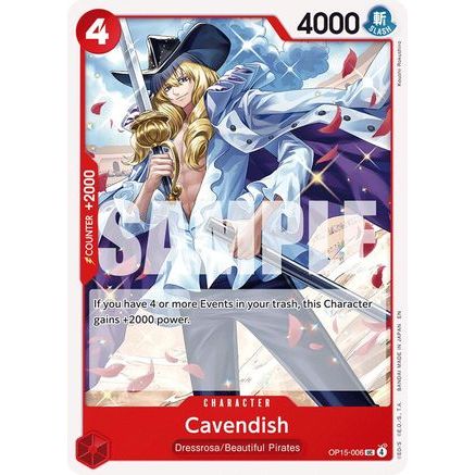 Cavendish (OP15-006) - Adventure on Kami's Island