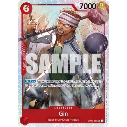 Gin (OP15-007) - Adventure on Kami's Island Foil