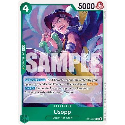 Usopp (OP15-024) - Adventure on Kami's Island Foil
