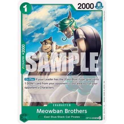 Meowban Brothers (OP15-028) - Adventure on Kami's Island