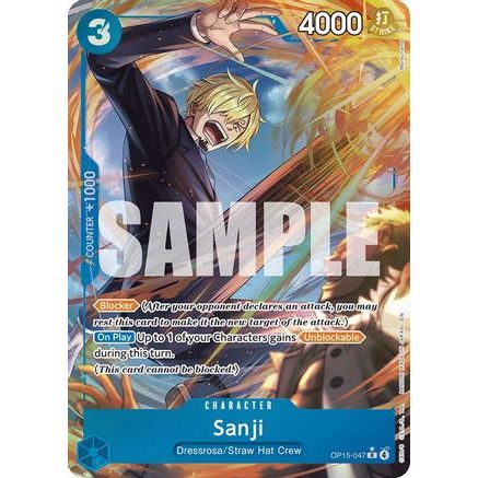Sanji (OP15-047) (Alternate Art) (OP15-047) - Adventure on Kami's Island Foil