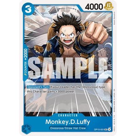 Monkey.D.Luffy (OP15-051) (OP15-051) - Adventure on Kami's Island