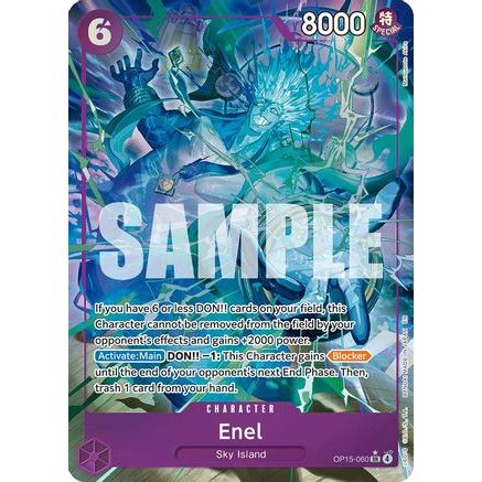 Enel (OP15-060) (Alternate Art) (OP15-060) - Adventure on Kami's Island Foil