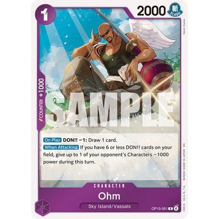 Ohm (OP15-061) - Adventure on Kami's Island Foil
