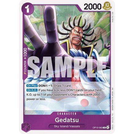 Gedatsu (OP15-063) - Adventure on Kami's Island Foil
