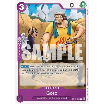 Goro (OP15-065) - Adventure on Kami's Island