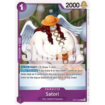 Satori (OP15-066) - Adventure on Kami's Island Foil