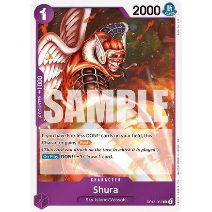 Shura (OP15-067) - Adventure on Kami's Island Foil