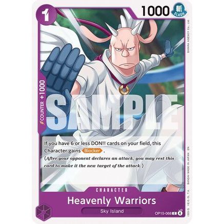 Heavenly Warriors (OP15-068) - Adventure on Kami's Island
