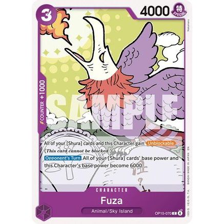 Fuza (OP15-070) - Adventure on Kami's Island