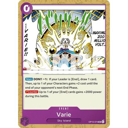 Varie (OP15-074) - Adventure on Kami's Island