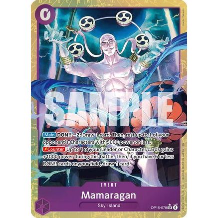 Mamaragan (Alternate Art) (OP15-078) - Adventure on Kami's Island Foil