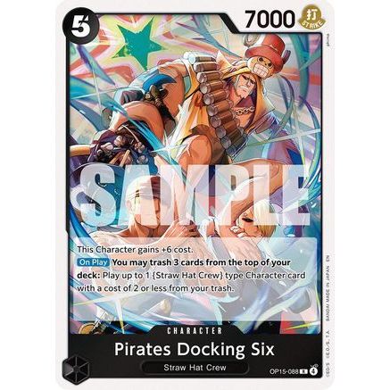 Pirates Docking Six (OP15-088) - Adventure on Kami's Island Foil