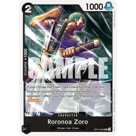 Roronoa Zoro (OP15-094) (OP15-094) - Adventure on Kami's Island