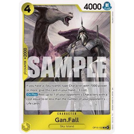 Gan.Fall (OP15-102) - Adventure on Kami's Island Foil
