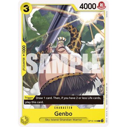 Genbo (OP15-103) - Adventure on Kami's Island