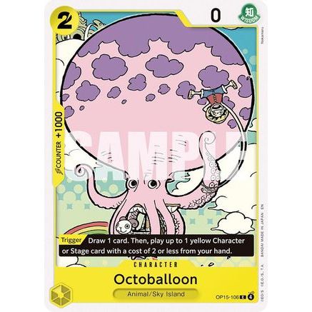 Octoballoon (OP15-106) - Adventure on Kami's Island