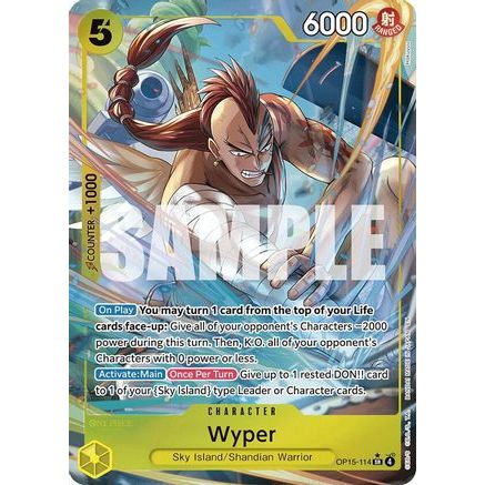Wyper (Alternate Art) (OP15-114) - Adventure on Kami's Island Foil