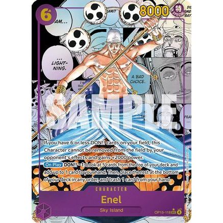 Enel (OP15-118) (Manga) (OP15-118) - Adventure on Kami's Island Foil