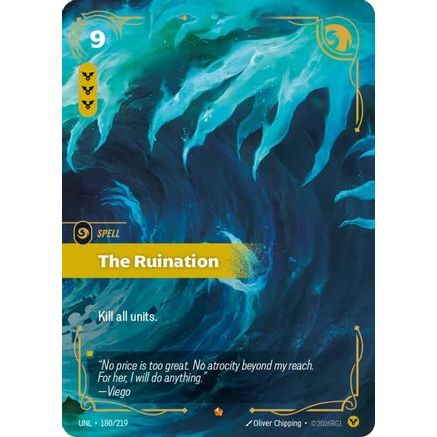 The Ruination (180/219) - Unleashed Foil